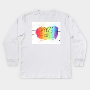 Love is Love Kids Long Sleeve T-Shirt